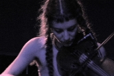 Film Still of Jessica Moss, member of Thee Silver Mt. Zion