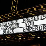 Godspeed marquee from way back in 2011